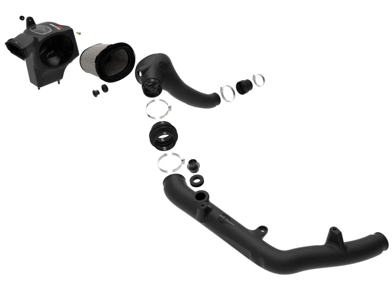 aFe Momentum 24-25 Ford Ranger V6-2.7L (tt) GT Cold Air Intake w/ Pro Dry S Filter - Image 6