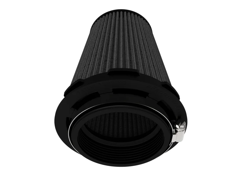 aFe Momentum Intake Air Filter w/Black Pro 5R (Pair) 3-1/2IN F x 5IN B x 3-1/2IN T (Inverted) x 6IN - Image 6