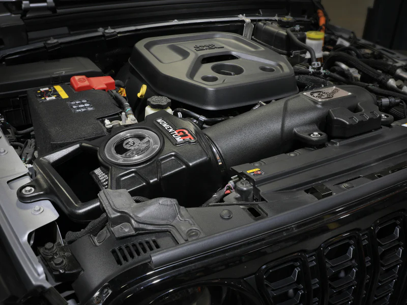 aFe Momentum Sealed Intake w/ Pro DRY S Jeep Wrangler 4xe (JL) 24-25 L4-2.0L (t) Hybrid - Image 2