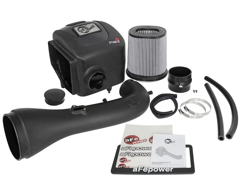 aFe Power 14-17 GM Silverado/Sierra 1500 V8 5.3L/6.2L Pro DRY S Cold Air Intake System - Image 4
