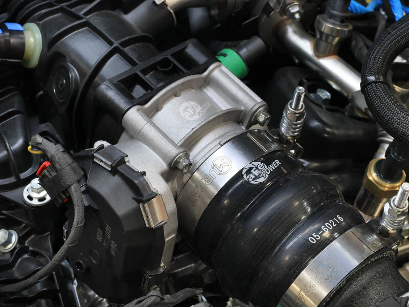 aFe POWER Ford I4-2.3L (t) & V6-2.7L/3.0L (tt) EcoBoost 65mm Throttle Body - Image 2