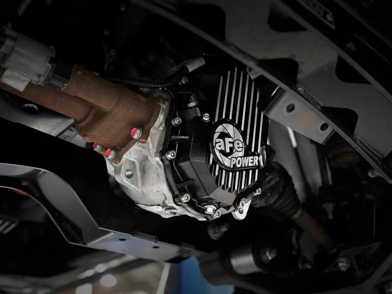 aFe Power Front/Rear Diff Cover Kit w/ Oil 11-19 GM Diesel Trucks V8 (AAM 9.25-12 & AAM 11.5-14) - Image 2