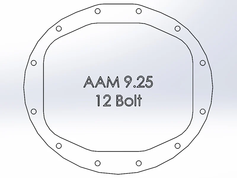 aFe Power Front/Rear Diff Cover Kit w/ Oil 13-18 Dodge L6 Trucks (AAM 9.25-12 & AAM 11.5/12-14) - Image 6