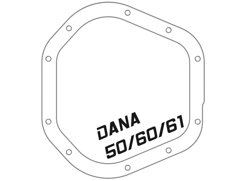 aFe Power Front/Rear Diff Cover Kit w/ Oil 17-22 Ford Diesel V8 (Dana Super 60 & Dana M275-14) - Image 6