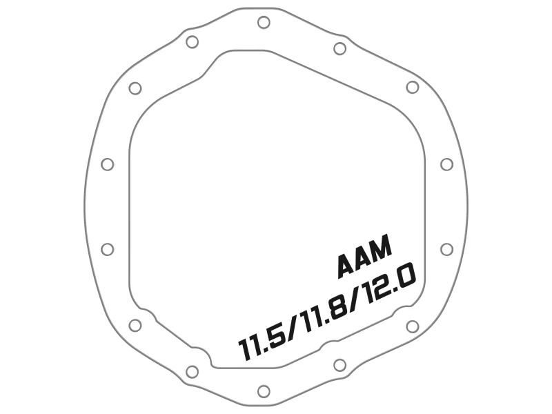 aFe Power Front/Rear Diff Cover Kit w/ Oil 19-25 Dodge L6 Trucks (AAM 9.25-12 & AAM 11.5/12-14) - Image 2