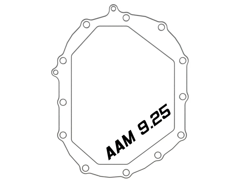 aFe Power Front/Rear Diff Cover Kit w/ Oil 20-25 GM Diesel Trucks V8 (AAM 9.25-12 & AAM 11.5-12-14) - Image 5