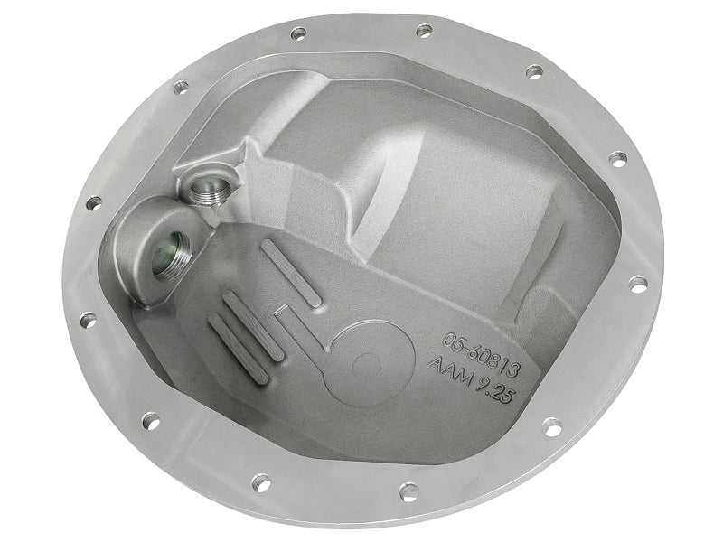 aFe Power Street Series Front Differential Cover Raw w/ Machined Fins 13-18 RAM V8 5.7/6.4L - Image 7