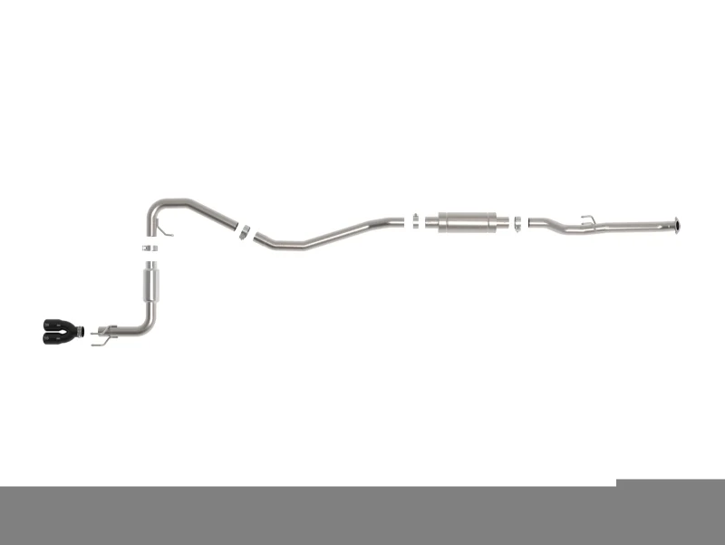 aFe POWER Takeda 2.5in 304 SS Cat-Back Exhaust w/ Black Tips 22-25 Honda Civic L4-2.0L - Image 6