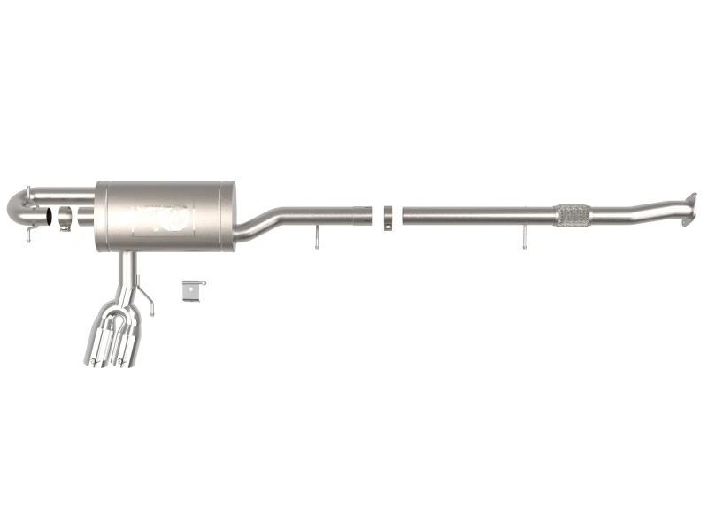 aFe Rebel Series Cat-Back Exhaust System GM Colorado/Canyon 23-25 L4-2.7L (t) - Image 6