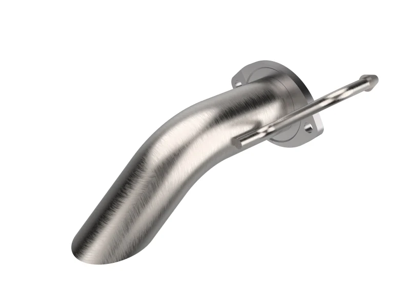 aFe ROCK BASHER Axle-Back Exhaust System Toyota Tacoma 24-25 L4-2.4L (t)