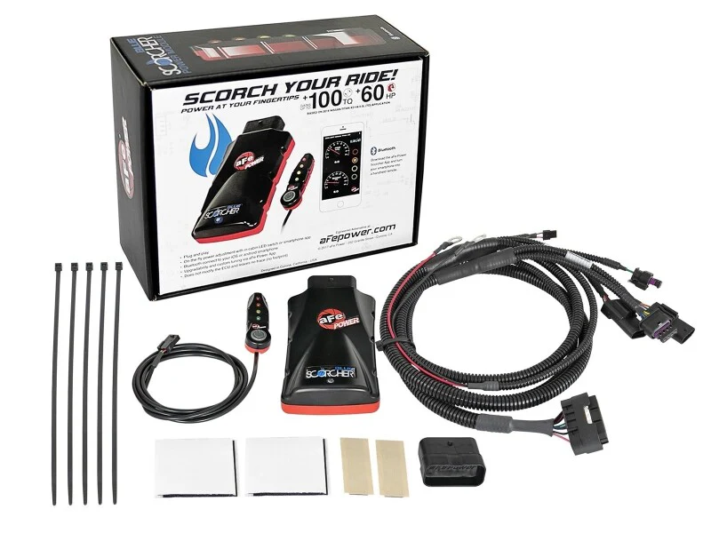 aFe Scorcher Blue Module 22-25 Ford Bronco Raptor Bluetooth Capable Power Module - Image 9