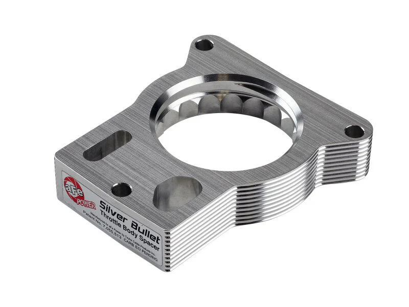 aFe Silver Bullet Throttle Body Spacer GM Trucks 2500/3500 96-00 V8-7.4L/01-07 V8-8.1L