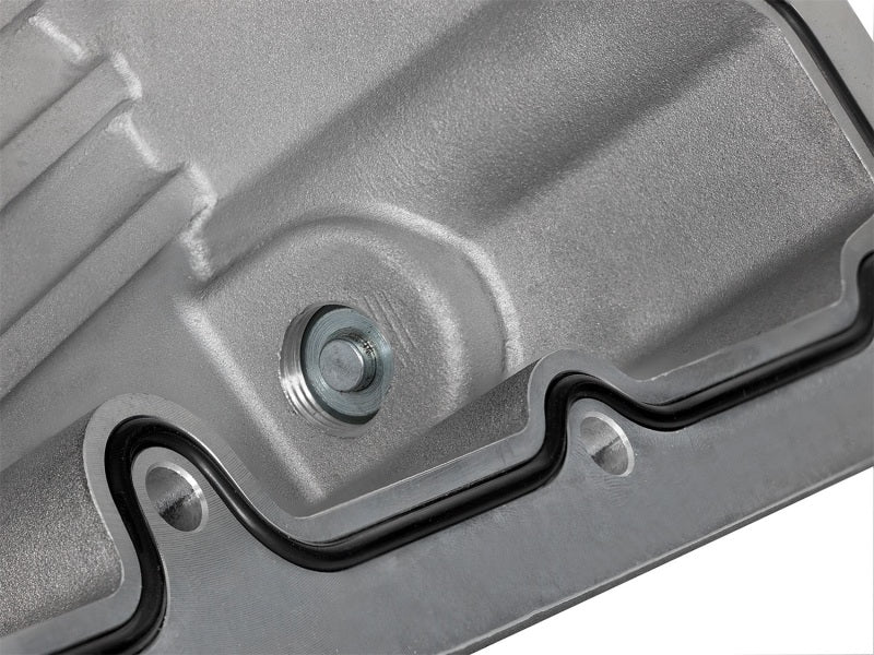aFe Street Series Engine Oil Pan Raw w/ Machined Fins; 11-17 Ford Powerstroke V8-6.7L (td) - Image 6