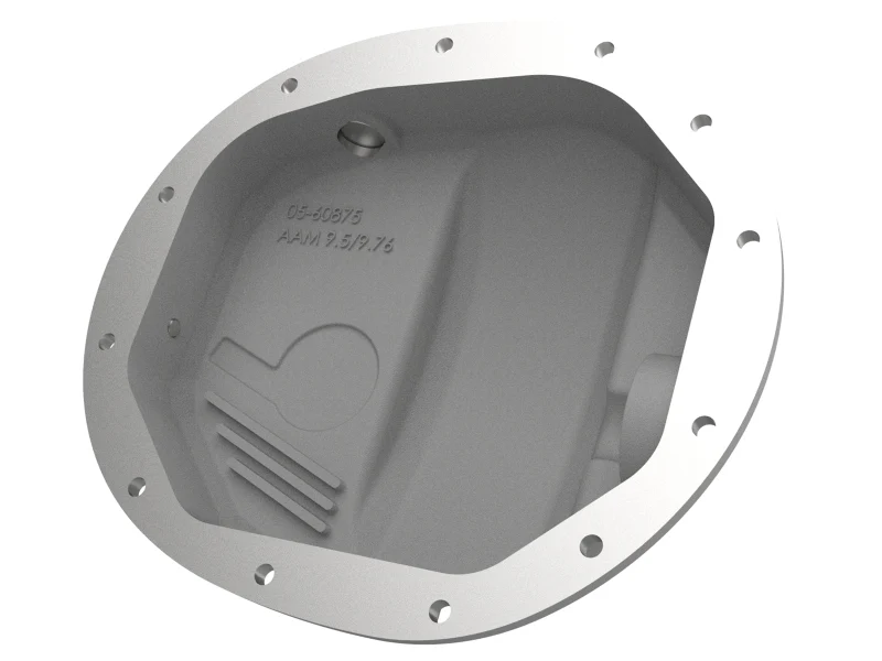 aFe Street Series Rear Differential Cover Raw 14-19 Chevrolet Silverado V8 4.3L / 5.3L / 6.2L - Image 2