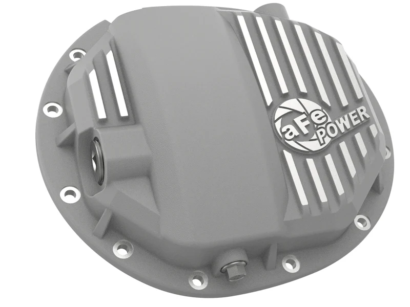 aFe Street Series Rear Differential Cover Raw 14-19 Chevrolet Silverado V8 4.3L / 5.3L / 6.2L - Image 3