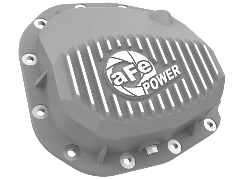 aFe Street Series Rear Differential Cover Raw w/ Fins 15-19 Ford F-150 (w/ Super 8.8 Rear Axles) - Image 5