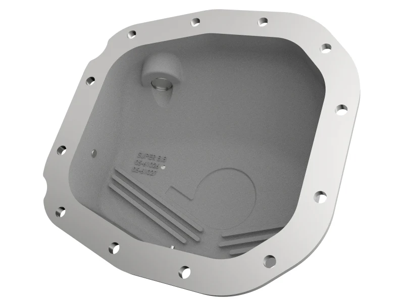 aFe Street Series Rear Differential Cover Raw w/ Fins 15-19 Ford F-150 (w/ Super 8.8 Rear Axles) - Image 6