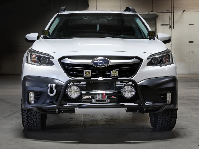 aFe Subaru Outback 23-25 H4-2.4L(t)/2.5L POWER Terra Guard Bumper w/Winch Mount - Image 2