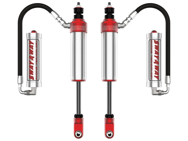 aFe Sway-A-Way 2.5 Front Shock Kit w/Remote Reservoirs for 0-1.5 IN Lifts Ford F-250/F-350 17-24 4WD
