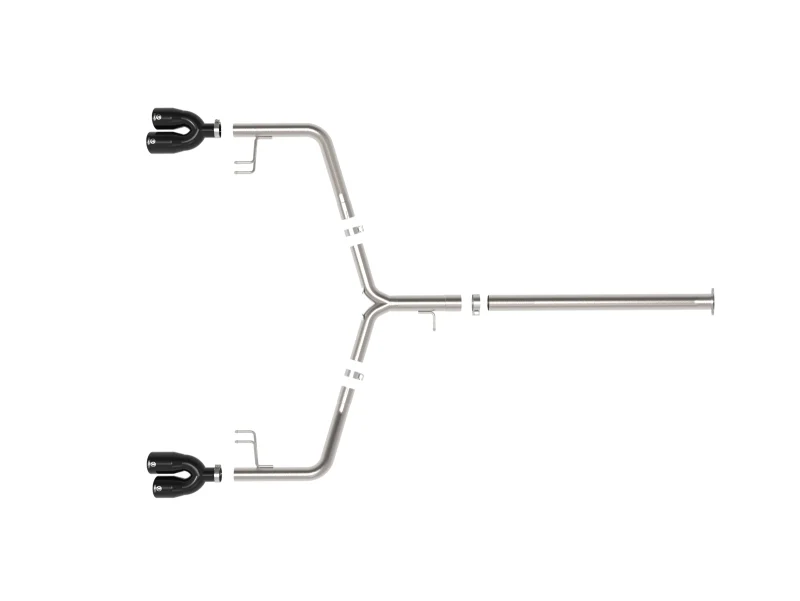 aFe Takeda 21-24 Kia K5 GT L4-2.5L (t) SS Axle-Back Exhaust System w/ Black Tips - Image 6