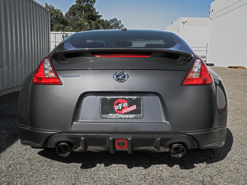 aFe Takeda Cat-Back Exhaust System Nissan 370Z 09-20 V6-3.7L- Carbon Tip - Image 3
