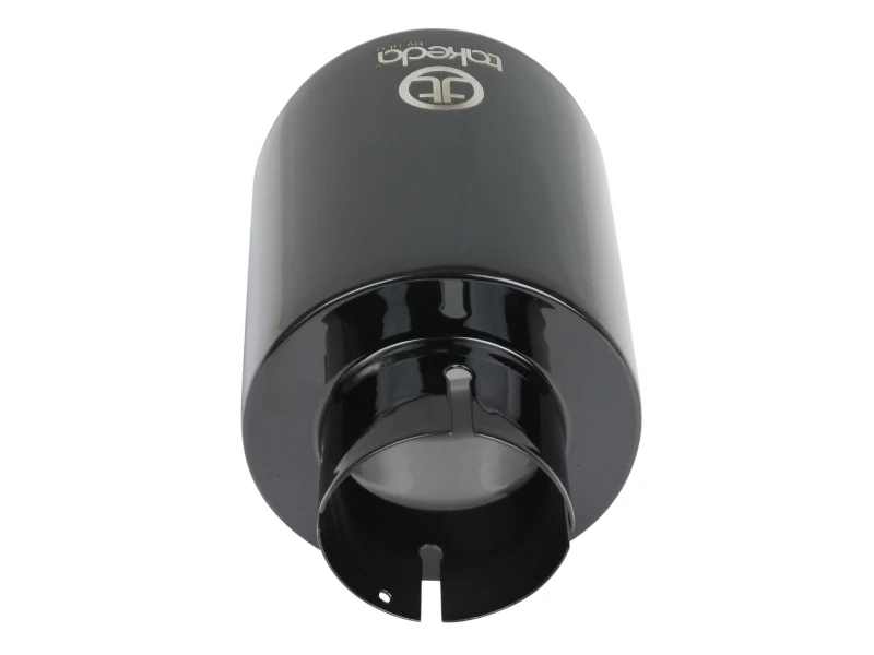 aFe Takeda Universal Exhaust Tip 2-1/2 IN Inlet x 4-1/2 IN Outlet x 7 IN L- Black - Image 6