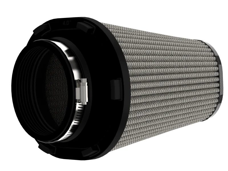 aFe Track Series Intake Pro DRY S Air Filter 4IN F x (7-3/4 x 6-1/2)IN B x (5-3/4 x 3-3/4)IN T x 7IN - Image 5