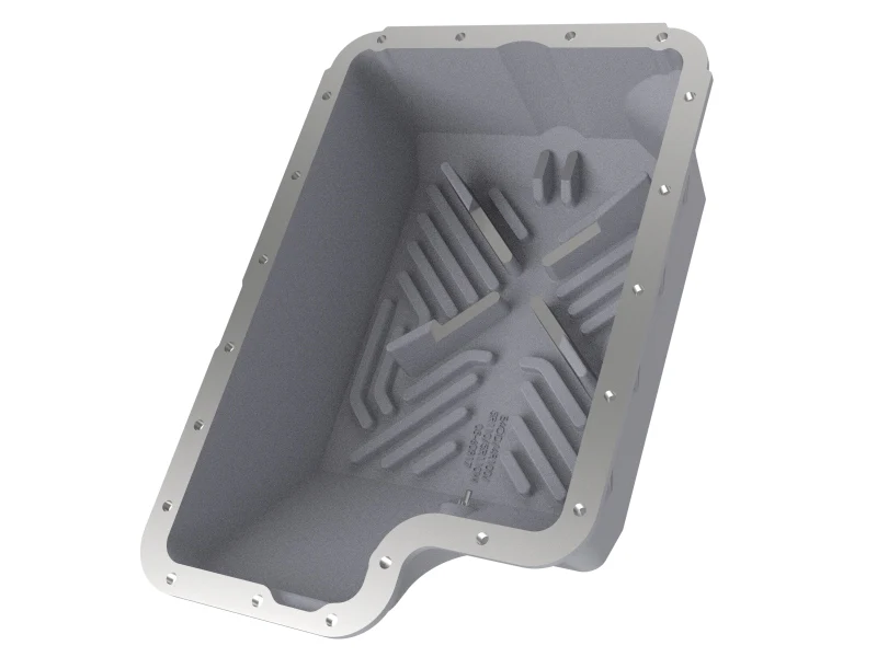 aFe Transmission Pan (Raw); Ford Diesel Trucks 03-10 V8-6.0/6.4L (td) - Image 5