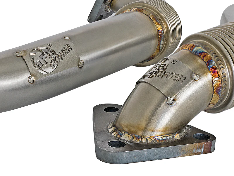 aFe Twisted Steel Up-Pipe GM Diesel Trucks 01-04 V8-6.6L (td) LB7 - Image 6