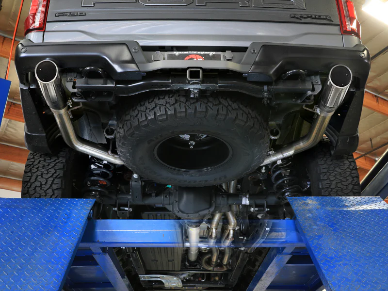 aFe Vulcan Series Cat-Back Exhaust System Ford F-150 Raptor 21-24 V6-3.5L (tt) - Image 3