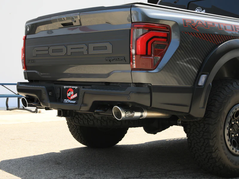 aFe Vulcan Series Cat-Back Exhaust System Ford F-150 Raptor 21-24 V6-3.5L (tt) - Image 4