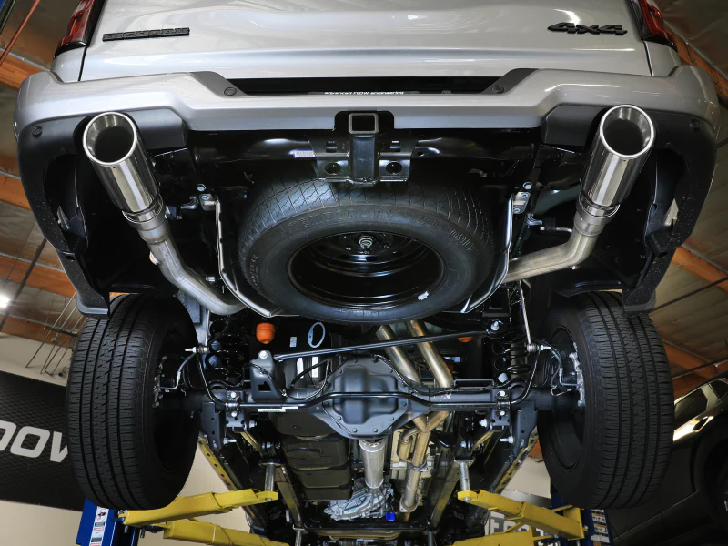 aFe Vulcan Series Cat-Back Exhaust System RAM 1500 2025 V6-3.0L (tt)- Polished Tips - Image 2