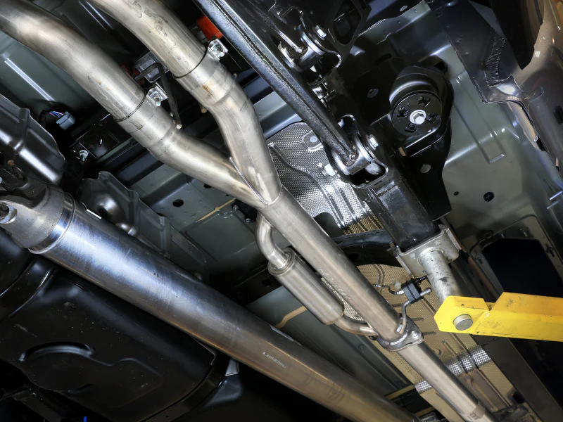 aFe Vulcan Series Cat-Back Exhaust System RAM 1500 2025 V6-3.0L (tt)- Polished Tips - Image 4