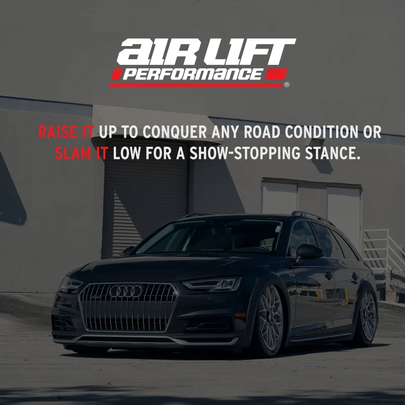 Air Lift Performance 09-16 Audi A4 Quattro & FWD S4/RS4 Front Air Suspension Kit - Image 4