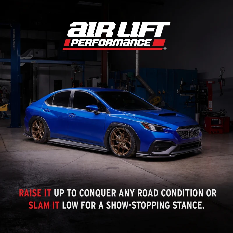 Air Lift Performance 15-21 Subaru WRX (VA) / 15-21 Subaru WRX STI (VA) Front Air Suspension Kit - Image 6