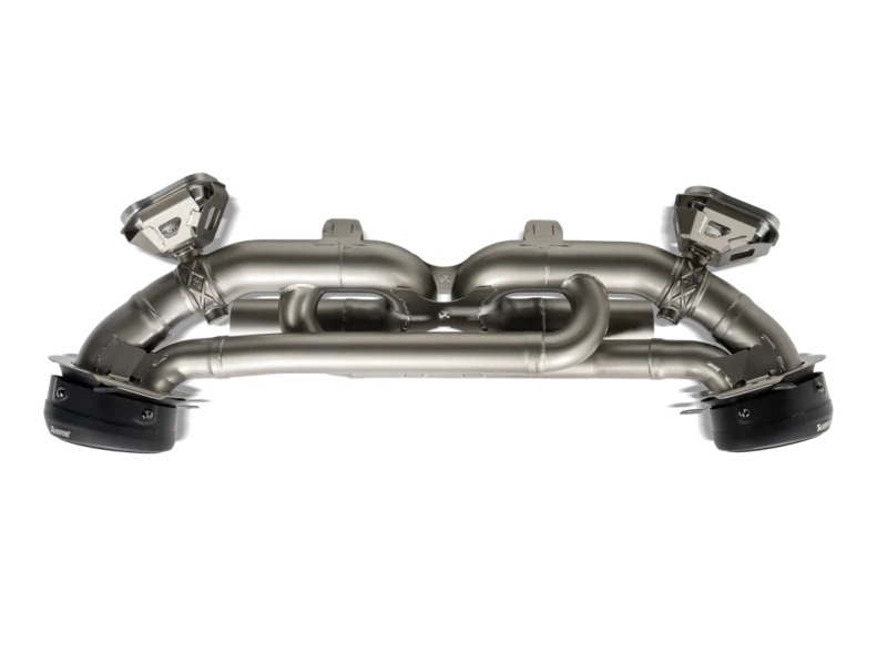 Akrapovic Porsche 911 Carrera /S/4/4S/GTS/Cabriolet/Targa/Dakar (992) Slip-On Line Titanium Exhaust - Image 2