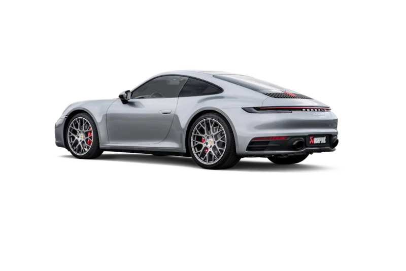 Akrapovic Porsche 911 Carrera /S/4/4S/GTS/Cabriolet/Targa/Dakar (992) Slip-On Line Titanium Exhaust - Image 3