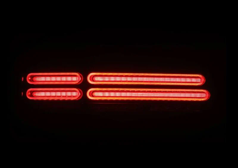 AlphaRex 23-25 Nissan Z Nova-Series Quad-Loop Style Prismatic LED Tail Lights - Alpha Black - Image 7