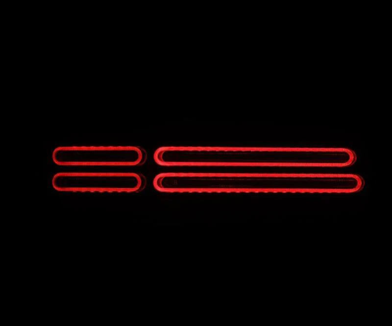 AlphaRex 23-25 Nissan Z Nova-Series Quad-Loop Style Prismatic LED Tail Lights - Black - Image 8