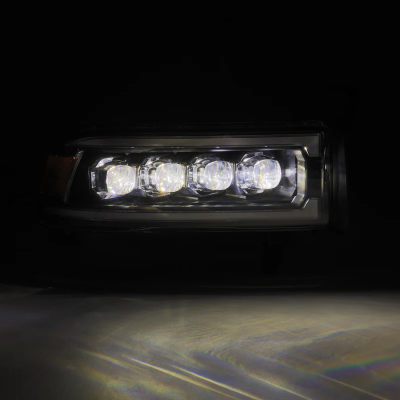 AlphaRex 94-01 RAM 1500 NOVA LED Proj Headlights Alpha-Blk w/Activ Light/Seq Signal/SB DRL - Image 3