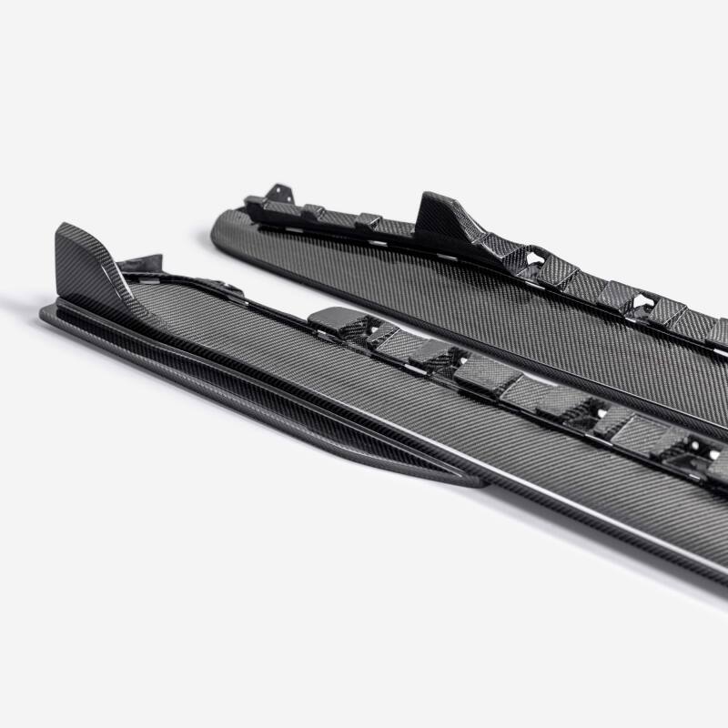 Anderson Composites 2024 Ford Mustang Type-GT5 Carbon Fiber Side Rocker Panel Splitter - Image 6