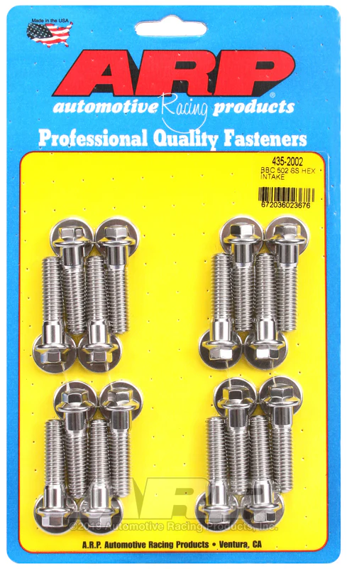ARP BB Chevy 502 SS Hex Intake Manifold Bolt Kit