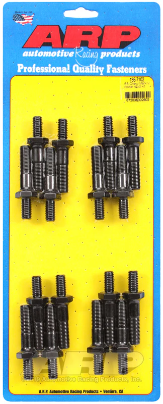 ARP BB Chevy Mark V 7/16in-20 x 3/8in-16 Rocker Arm Stud Kit