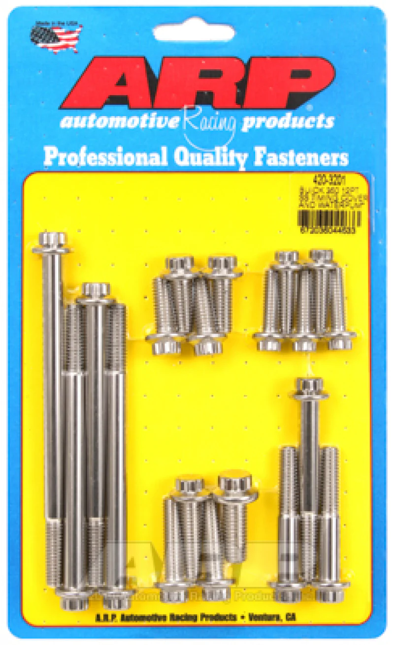 ARP Buick 350 SS 12PT Timing Cover and Water Pump Bolt Kit - Image 2