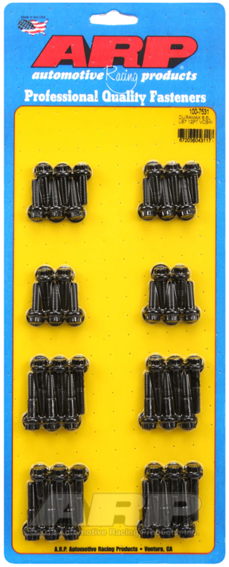 ARP Chevy Duramax 6.6L LB7 12pt Valve Cover Bolt Kit - Image 2