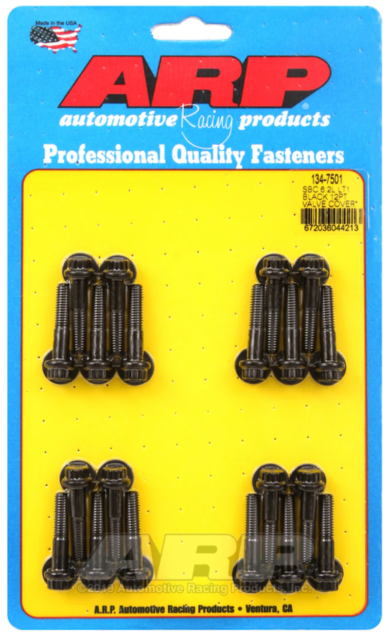 ARP Chevy LT1 6.2L Valve Cover 12pt Bolt Kit - Image 2