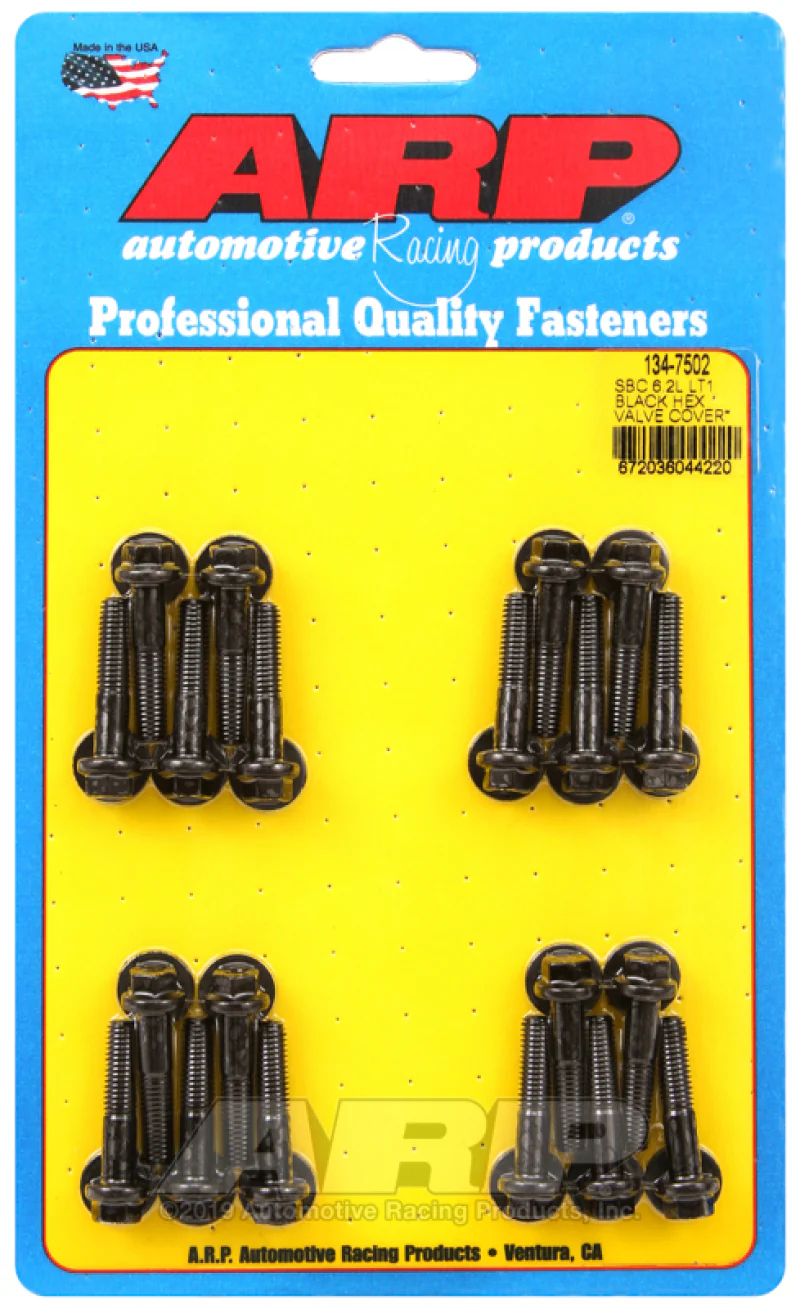 ARP Chevy LT1 6.2L Valve Cover Hex Bolt Kit - Image 2