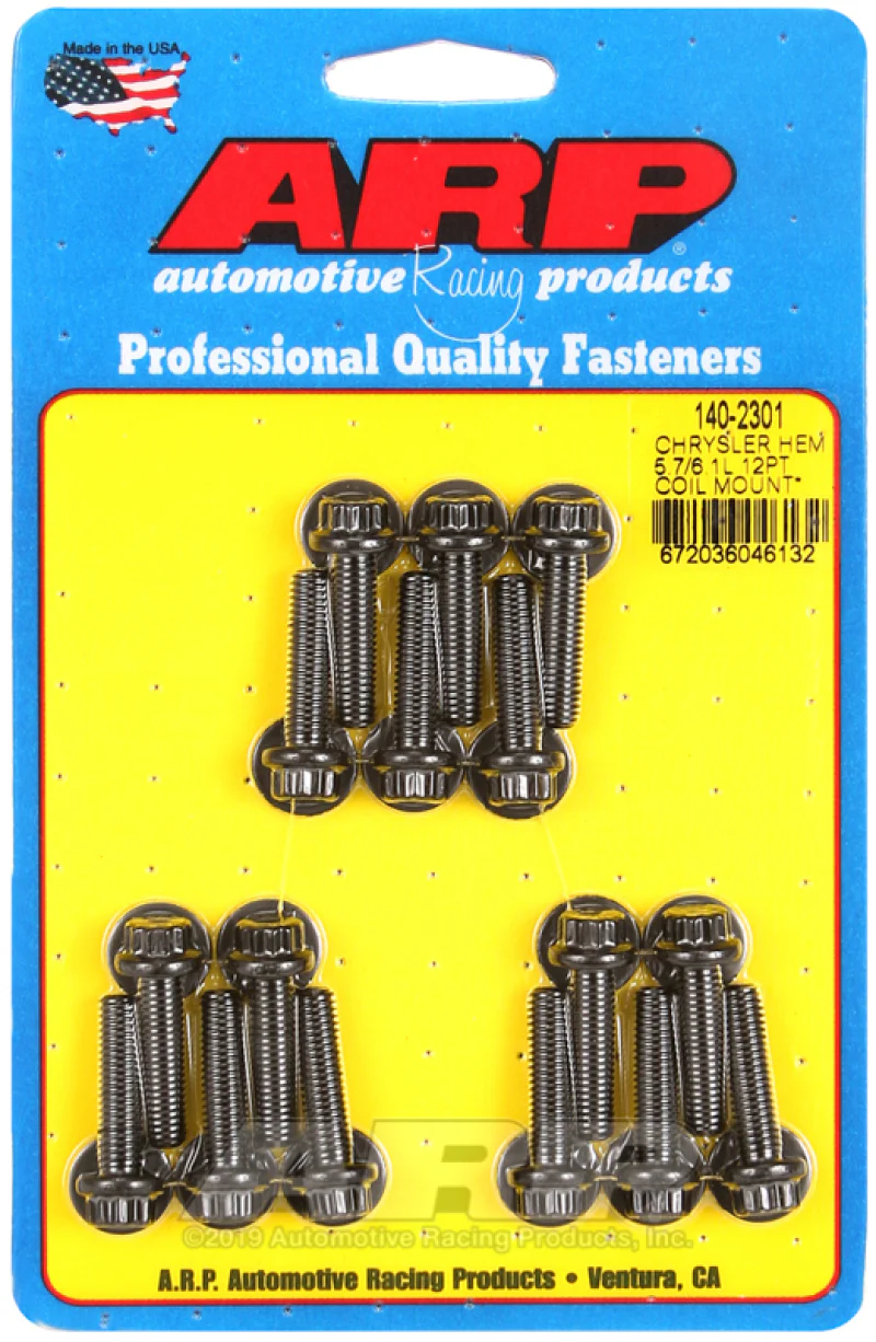 ARP Chrysler Hemi 5.7/6.1L 12pt Coil Mount Bolt Kit - Image 2