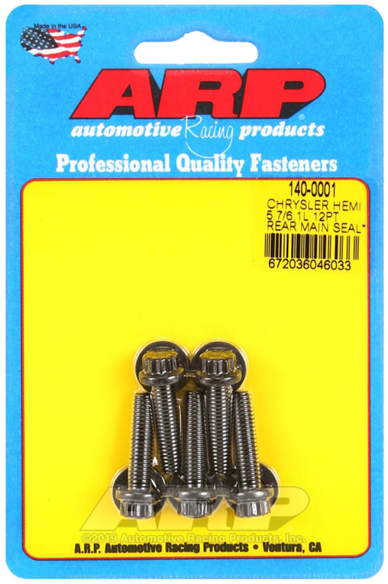 ARP Chrysler Hemi 5.7/6.1L 12pt Rear Main Seal Plate Bolt Kit - Image 2