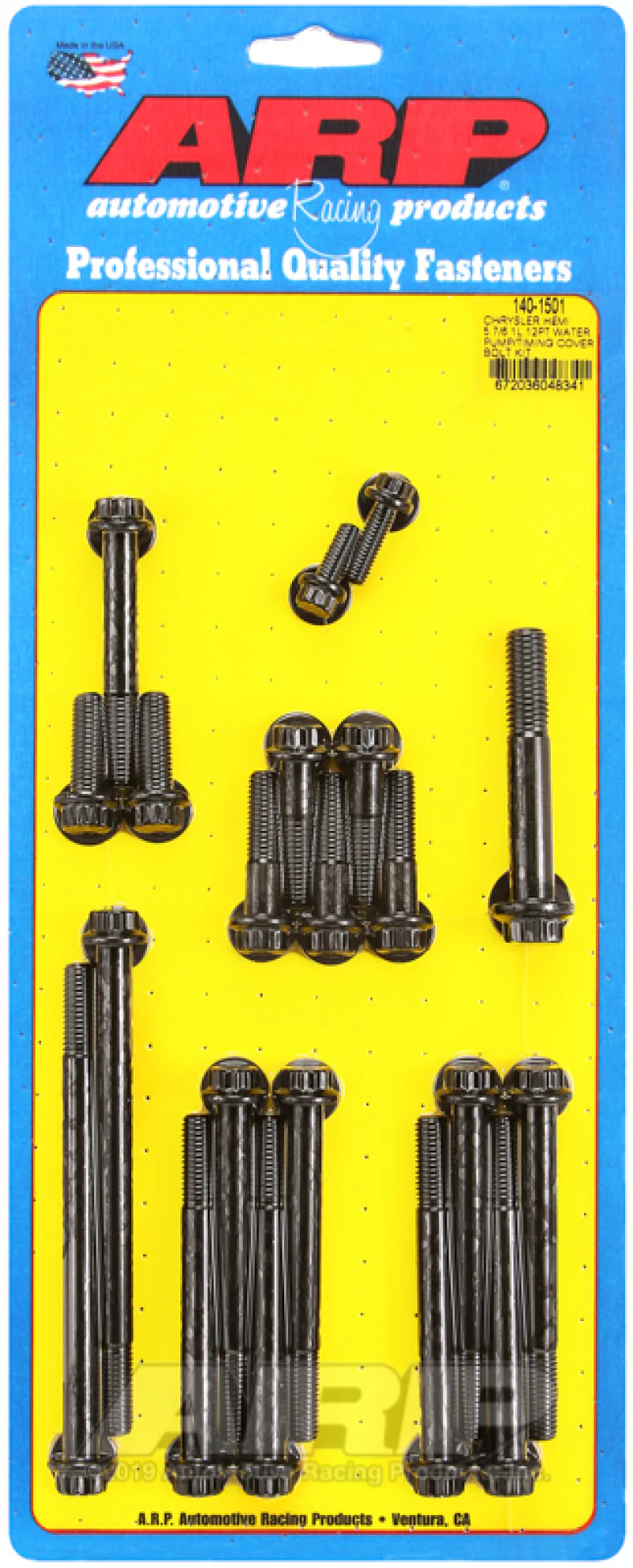 ARP Chrysler Hemi 5.7/6.1L 12pt Water Pump/Timing Cover Bolt Kit - Image 2